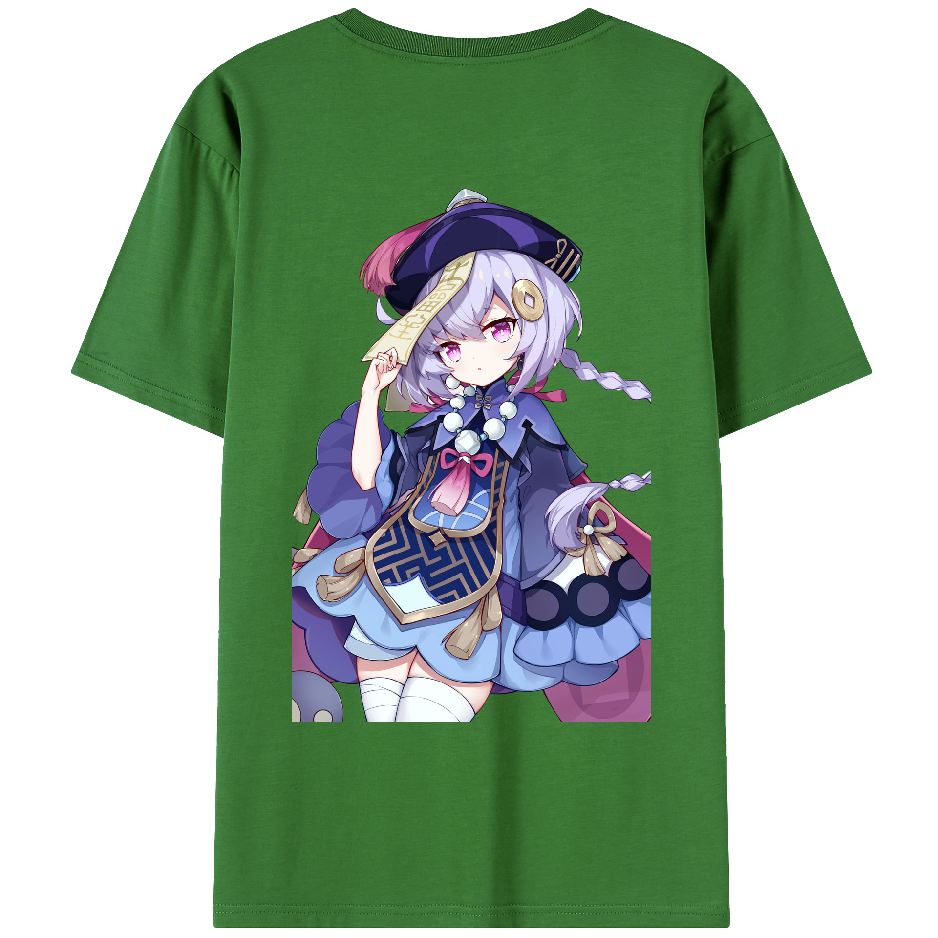 げんし神 七七 なな  genshin Nana レディース半袖Tシャツ(バックプリント)